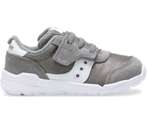Tenis Saucony Jazz Riff Niños Zapatos Originales Gris / Blancas Azules México MX-649-QG